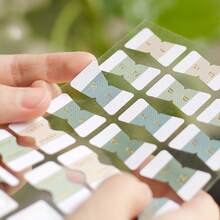 1个A5/A6斑点猫系列书套，计划本保护套，日记本保护壳，办公文具用品，赠送1张布艺索引贴纸