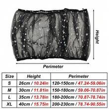 1pc Daisy Pattern Elastic Tight Mesh Netting Bird Cage Cover, All-Season Dustproof Protection For Birds - Multicolor - View 12