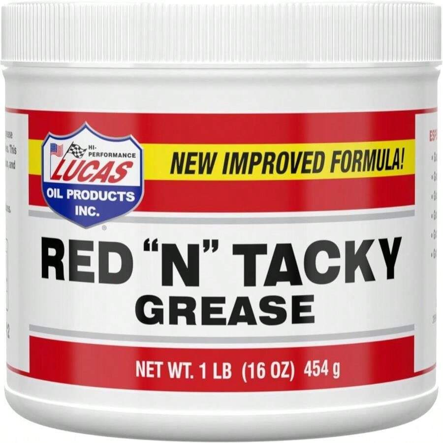 Lucas Oil 10574 Red "N" Tacky Grease - 1 Pound - ColorA - 查看 1