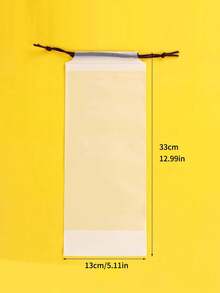 5 piezas Bolsas de almacenamiento de paraguas de plástico semitransparente mate, fundas reutilizables y portátiles para paraguas con cordón, bolsas de almacenamiento para el hogar, organizadores de paraguas de plástico transparente con cremallera, reutilizables y portátiles - Multicolor - Ver 7