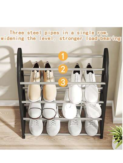 1 sapateira para casa, economiza espaço, armário de sapatos moderno e multifuncional, fácil montagem, armazenamento multicamadas para sala de estar