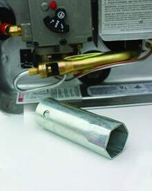 Camco 09883 - Llave de elemento de calentador de agua con rosca residencial de 5 pulgadas, multi, unidad individual - Unidad individual - Ver 5