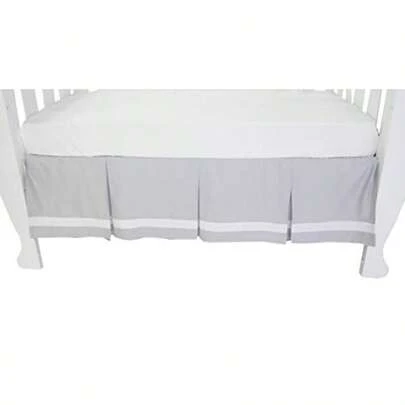 Summer Stripe Crib Skirt