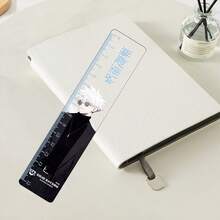 1pc , Gojo, Geto, Megumi, Sukuna, Yuji, Toge, Stylish Character Pattern Anime Derivative Creative Ruler, Student Stationery Essential, Drawing Tool - Multicolor - View 5