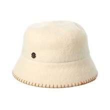 Bruno Magli Knit Felt Wool Bucket Hat - trắng - Xem 2