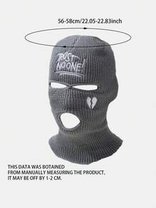 Mũ trùm đầu Balaclava thời trang ngoài trời màu trơn dành cho nam kèm khẩu trang cho ngày lễ tình nhân Halloween Mặt nạ trượt tuyết ngày lễ tình nhân - Nhiều màu - Xem 4