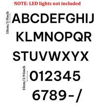 Customized Modern House Number Plate - Black House Number And Address Plate - House Number Plate