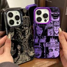 Terror Art Uzumaki Phone Case For Samsung Galaxy S23 S24 S25 S22 Ultra S21 Plus FE A56 A36 A26 5G A16 A06 4G Note 20 Cover - 1 - 查看 1