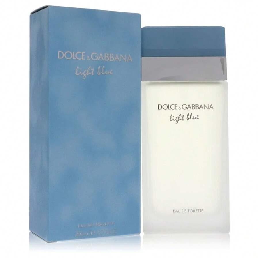 Dolce & Gabbana Light Blue Perfume 6.7 Oz Eau De Toilette Spray For Women, Large Size, Designer Fragrance, Classic Scent, Gift, Holiday Season Perfume, New Year Gift Idea - vui tươi - Xem 1