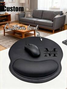 Personalized Mouse Pad,Customized Text Mouse Pad, Personalized Mouse Pad, Customize Company Name, Suitable For Office Use - Multicolor - View 1