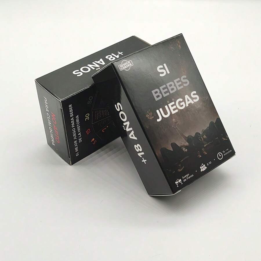 Thẻ trò chơi uống rượu Tây Ban Nha - Trò chơi tiệc bí ẩn dành cho người lớn cho Halloween Giáng sinh Lễ Tạ ơn | Trò chơi tiệc vui nhộn dành cho người lớn | Thử thách uống rượu tương tác | Giải trí tiệc người lớn | Những vật dụng cần thiết cho tiệc ngày lễ | Trò chơi uống rượu theo nhóm | Đồ dùng cho đêm trò chơi dành cho người lớn | Trò chơi thẻ uống rượu bí ẩn | Trò chơi tiệc lễ hội | Quà tặng tiệc người lớn | Trò chơi bài chất lượng cao | Trò chơi giao lưu dành cho người lớn | Trò chơi phá băng tiệc tùng | Trò chơi trên bàn dành cho người lớn - Nhiều màu - Xem 1