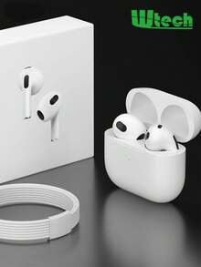 MOREBEAUTY Auriculares Bluetooth OEM Audífonos inalámbricos Audífonos Bluetooth, GPS de tercera generación compatible con iP-ho-ne y An-dro-id, admite carga inalámbrica Magsafe - Multicolor - Ver 3