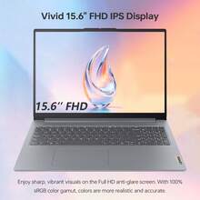 Lenovo IdeaPad Slim 3 Business AI Laptop, 15.6" FHD Display, Intel Core I7-13620H, Up To 16GB RAM, Up To 1TB SSD, Wi-Fi 6, W11H, SD Card Reader, Copilot Ready, Grey - 灰色 - 查看 4