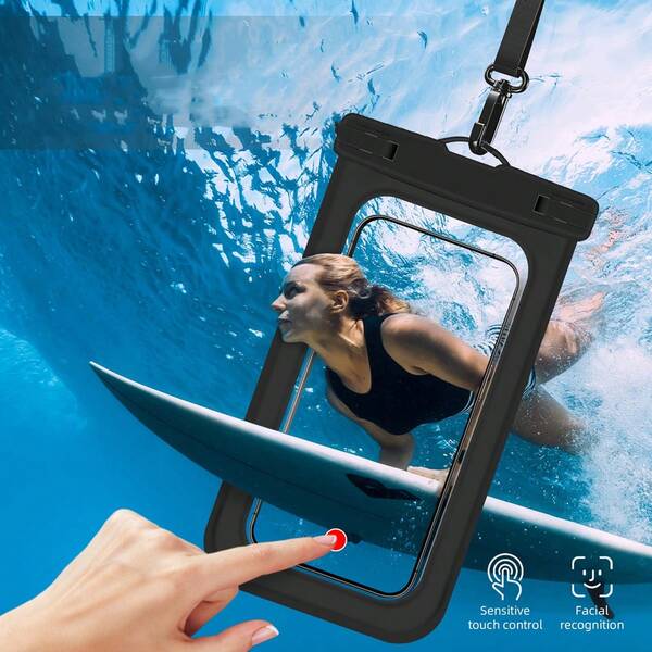 Swimming And Diving Mobile Phone Waterproof Bag Wholesale TPU Touch Screen Waterproof Mobile Phone Bag Transparent Mobile Phone Waterproof Protective Cover