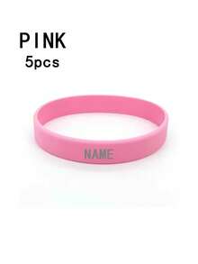 Custom Silicone Wristbands, Personalized Solid Color Sports Wristband Bracelets, Support Adult Rubber Bracelets Personalized Bracelets In Bulk, Personalized Silicone Wristband Bracelets Suitable For Parties, Festivals, Birthdays, Events, Custom Text Bracelets - Multicolor - View 20