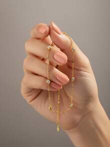 Stylever سوار زركونيا دائري لامع قطعة واحدة، مجوهرات نسائية من الفضة الإسترليني عيار 925، أنيق وفاخر، هدية مجوهرات فاخرة لعيد الميلاد والحياة اليومية والمواعدة