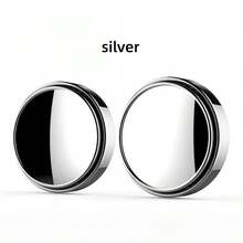 زوج من مرآتين صغيرتين للسيارة لمساعدة الرؤية الخلفية، أداة مساعدة للرؤية العكسية، مرآة نقطة العمى متعددة الوظائف بزاوية 360 درجة