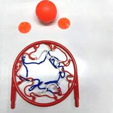 1 个迷你篮球架，带 1 个迷你篮球玩具，适用于办公室、室内、汽车、休闲、游戏玩家礼物、东西、街机