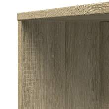vidaXL Schmaler Badschrank Mit Rollen, Sonoma-Eiche Holzwerkstoff - Giallo - Visualizzare 9