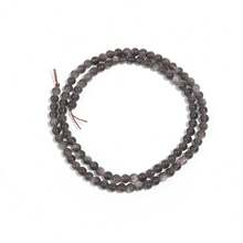 1 件天然紫辉石宝石珠 4/6/8/10/12 毫米，手工 DIY 珠宝用品，适用于手链、项链、时尚珠宝、手机吊饰、钥匙扣 - 銀曜石 - 查看 11