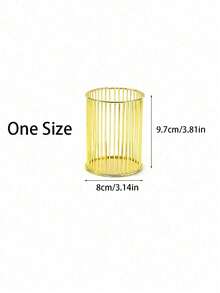 这款北欧风金色笔筒/化妆刷收纳盒可收纳各种化妆刷，适合居家和旅行使用。它还可以用作首饰盒、化妆刷收纳盒或化妆包。适合家庭和学校使用。 - 彩色 - 查看 8