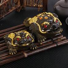 Decorative Changeable Color Toad Ornament, Premium Tea Pet For Tea Table, Tea Tray, Tea Stand - Multicolor - View 6