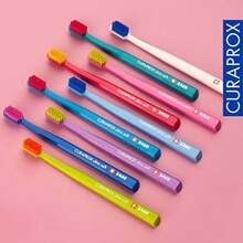 TFKI Curaprox CS 5460 Ultra-Soft Toothbrush For Sensitive Teeth And Gums Gentle Plaque Removal 3-Pack Random Colour - 如圖 - 查看 6