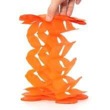 Baby Royal Navy Blue Party Decorations Streamers Garland - 12pcs Boy Birthday Frozen Ocean Shower 4 - Leaf Paper Clover Streamer, Bachelorette Bridal Wedding Engagement Banners Decor 2025 - Pink Light Orange - 查看 4
