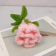 100支/312支红色玫瑰花束套装，升级版DIY手工套装，适用于母亲节、情人节、毕业典礼、家居装饰及各种节日 - 彩色 - 查看 6