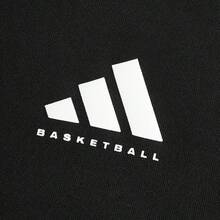 Adidas 阿迪達斯男女同款2025秋季新款舒適寬鬆休閒運動衛衣 - 黑色 - 查看 5