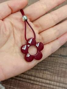 Vòng cổ hoa thẩm mỹ cho nữ, dây chuyền có thể điều chỉnh, quà tặng tiệc sinh nhật cho bé gái, trang sức hổ phách, phụ kiện quà tặng bán buôn - màu sắc - Xem 10