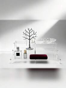 Soporte de exhibición de acrílico transparente reforzado: mayor capacidad de carga, puede sostener talla grande artículos. - Multicolor - Ver 2