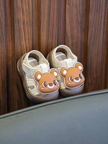 1 paire de chaussures pour bébé garçon tout-petits 2026 Nouveau-né, 0-3 ans. Sandales de sport décontractées à semelle souple pour l'été pour nourrissons - Blanc - Voir 4