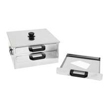 Commercial Double-Tier Rice Noodle Roll Machine 304 Stainless Steel Construction With 3D Annular Steam System - Silver - View 3