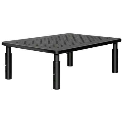 Monitor Stand  Height Adjustable Ergonomic Monitor Riser With Vented Metal Platform For Computer, Laptop, IMac,...