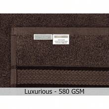 Cotton Craft Ultra Soft 4 Pack Oversized Extra Large Bath Towels 30x54 Chocolate Weighs 22 Ounces 100% Pure Ringspun Cotton Luxurious Rayon Trim Ideal For Everyday Use Easy Care Machine Wash - Chocolate - View 8