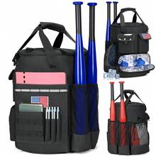 Baseball Bucket Bag Baseball Coaches Accessories Organizer With Insulation Pocket Tactical Softball Baseball Bag With Anti-Slip Bottom, Multiple Pockets For Bat, Gloves, Scoreboards - Multicolor - View 11