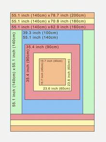 1 pieza Mantel con estampado de hojas, mantel rectangular impreso ligeramente resistente al agua, adecuado para decoración de restaurante y sala de estar - Multicolor - Ver 7