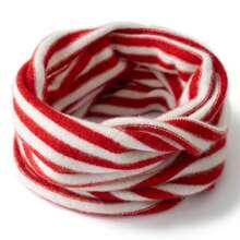 1件装女士100%纯羊毛菱形图案围脖，秋冬季保暖耳挂式面罩针织羊毛颈套围巾头带多功能