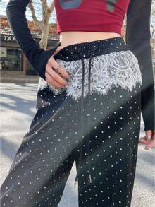 Women Pants - màu đen - Xem 3