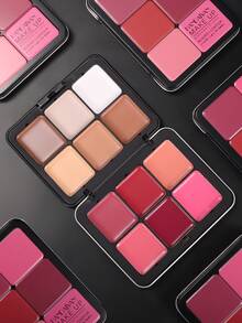 HANDAIYAN 12-Color Metal Blush Palette, Multi-Functional Long-Lasting Natural Makeup Effect, High Pigmentation Concealer Contour Palette, Essential For Christmas And Winter, Suitable For Daily Makeup, Date Night, Singles Party, Travel And Holiday Makeup, Face Painting, Cosmetics For Women, Suitable For Winter/Spring, Ideal For Y2K Fancy Fashion, Suitable As Birthday/Valentine's Day/Mother's Day Gift, Essential For Carnival Party, Best Color Selection - Rose Ritual - 查看 8