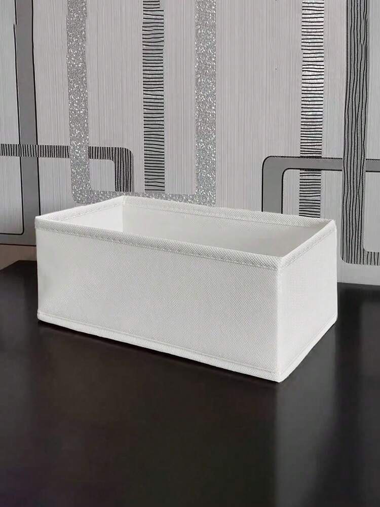 1/3/6个装无纺布可折叠收纳盒，抽屉整理盒，袜子内衣收纳盒，衣物收纳盒，适用于卧室、抽屉、衣柜、梳妆台 - 彩色 - 查看 8