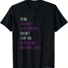 Dementia Awareness I Have Dementia T-Shirt - Black - View 1