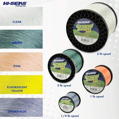 Hi-Seas-SEAS Grand Slam Línea de monofilamento