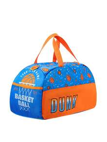 1个便携式旅行包，印有可爱的卡通独角兽/兔子/蛋糕/鲨鱼/恐龙等新颖造型。大容量、轻便耐磨的单肩斜挎包，配有舒适宽肩带，肩带长度可调节，满足基本收纳需求，适合旅行、户外活动、露营等场合，也适合万圣节、感恩节、圣诞节等节日。