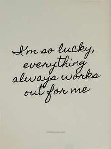 1pc Unframed Wall Art Print: Cherry Bow, Lucky Girl. Ideal Gift For Bedroom, Living Room, Hallway, Wall Art, Wall Decoration, Winter Decoration, Room Decoration Gifts, Birthday Gifts - Multicolor - View 15