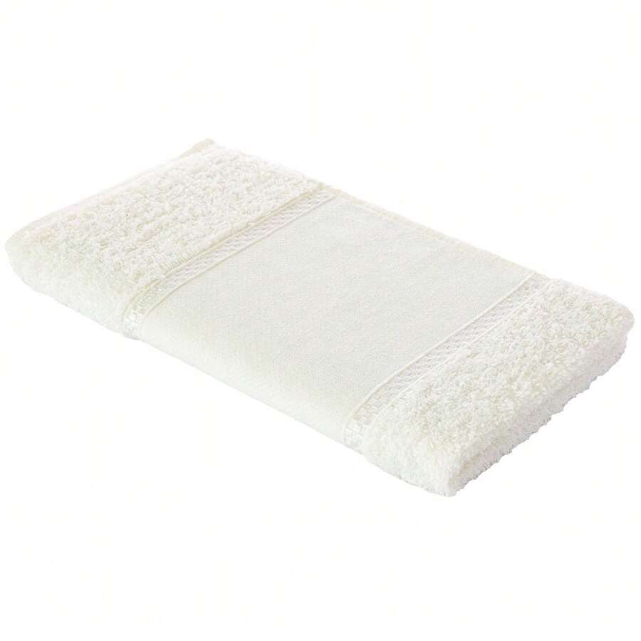 Toalha Lavabo Arteira Ponto Russo para Bordado a Maquina 30x50 - 100% Algodão