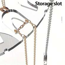 Acrylic Necklace Display Stand - With Fashionable Round Base, Suitable For Hanging Jewelry Necklaces, Can Be Used As Counter Or Vanity Organizer, Jewelry Tower ,Room Decor - Clear - View 4