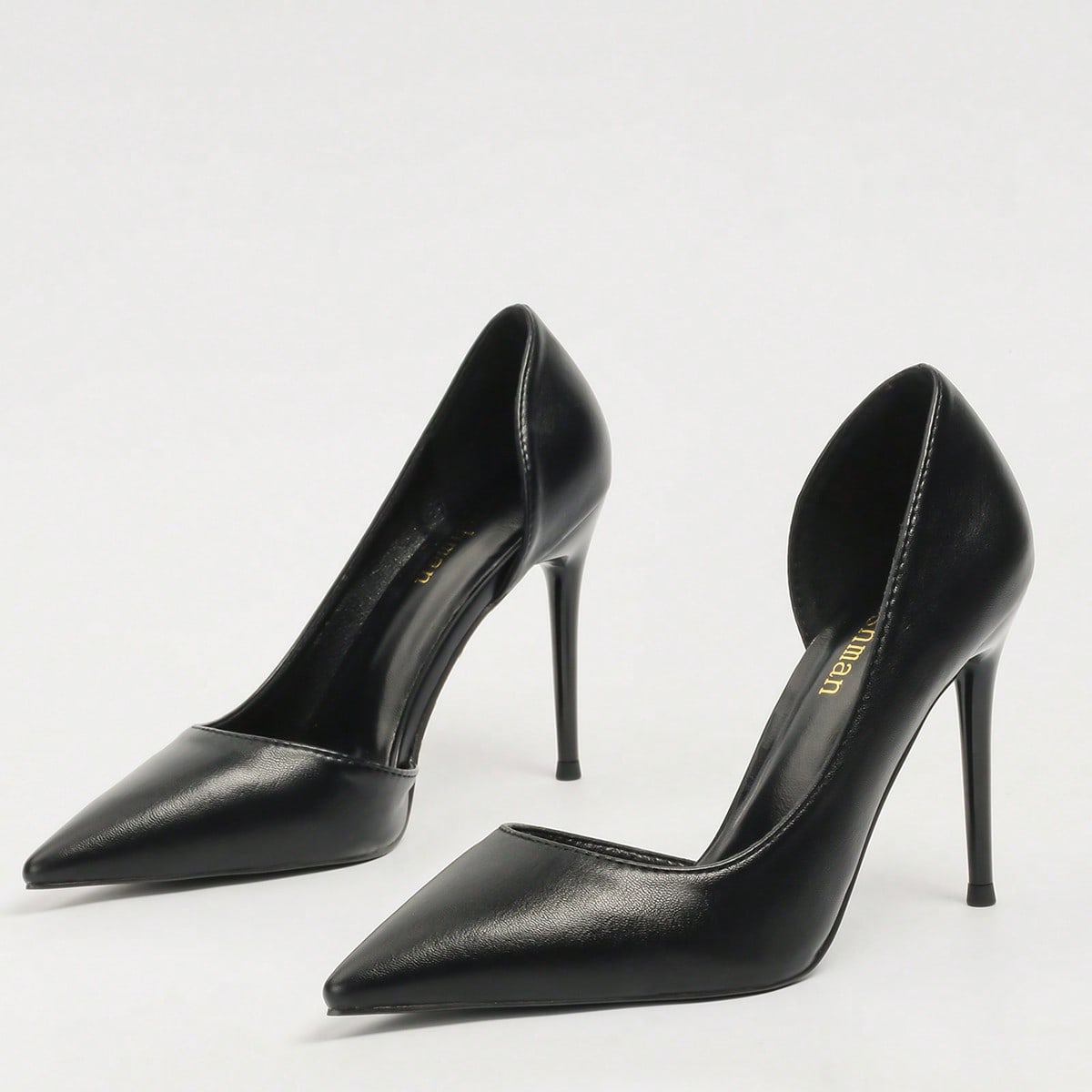Zapatos de tacón alto y puntiagudos con diseño hueco, de estilo retro europeo y americano, sexy para discoteca, para fiestas y elegantes, tacones de