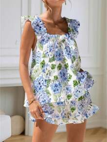 Blue and White